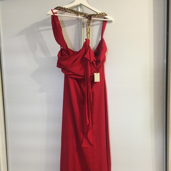 Red BCBGMAXAZRIA Dress - Picture 2 of 3